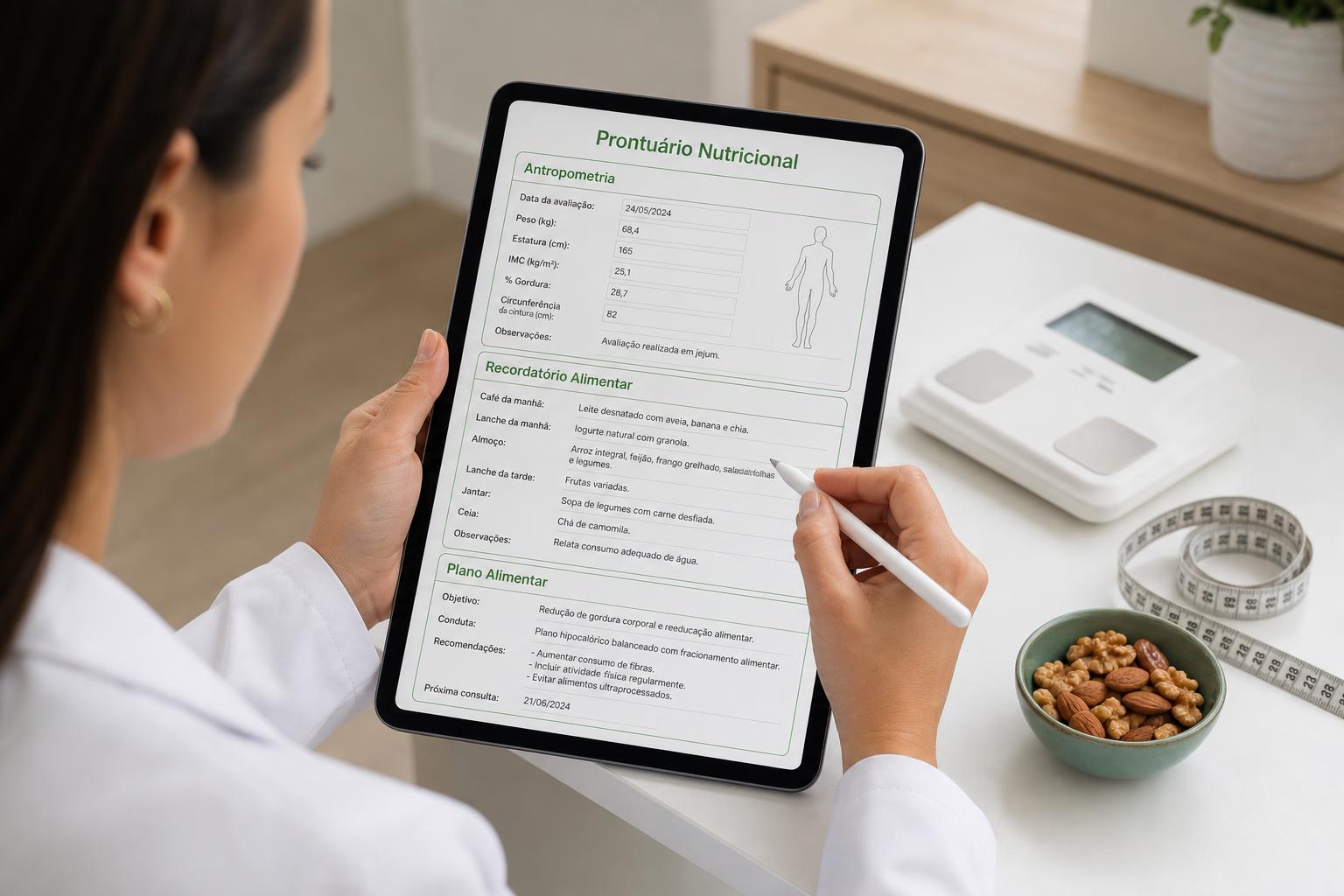 Prontuário nutricional Quattrenutri
